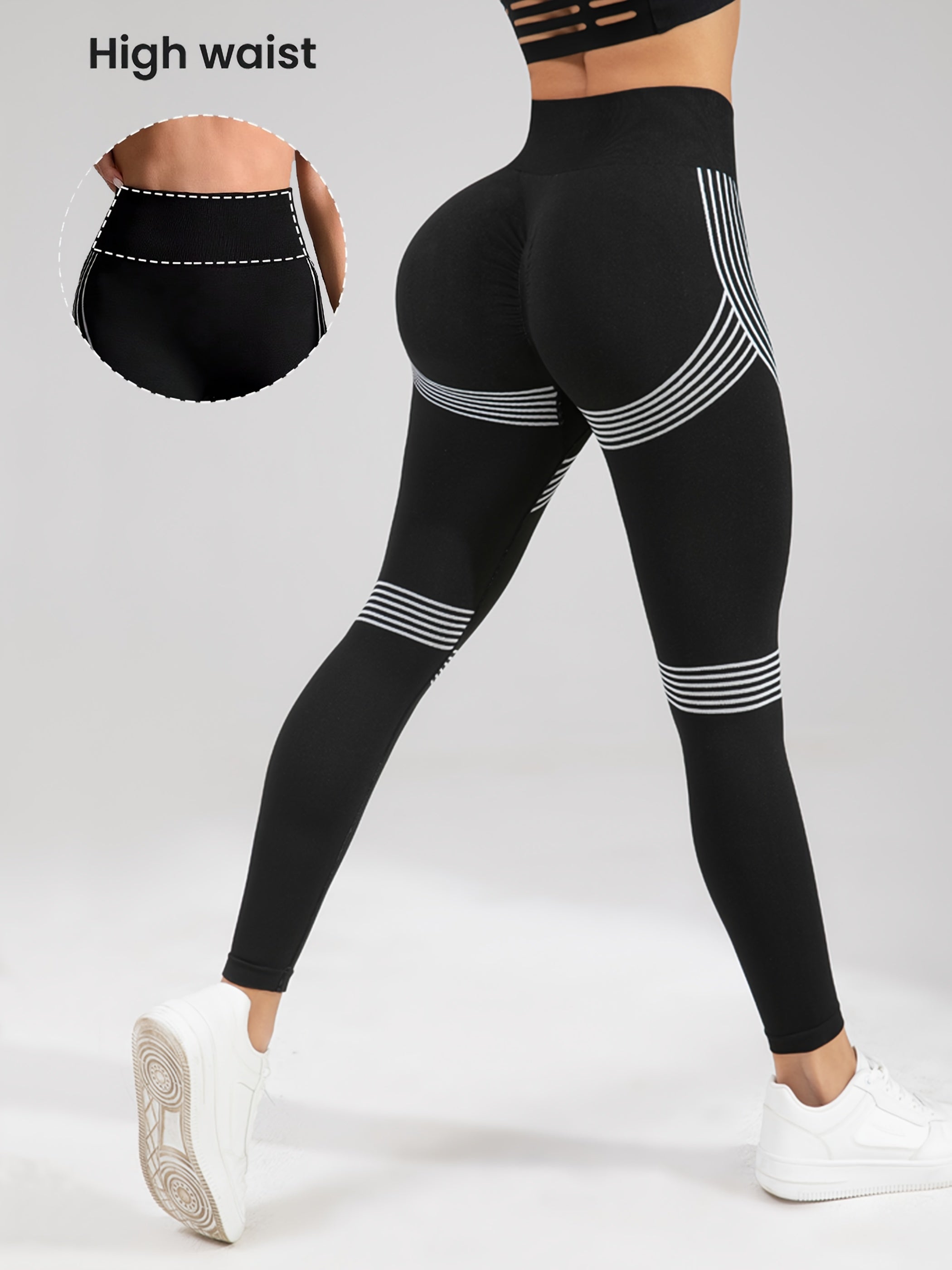 Leggings Push-up de Cintura Alta Leggings Push-up de Cintura Alta