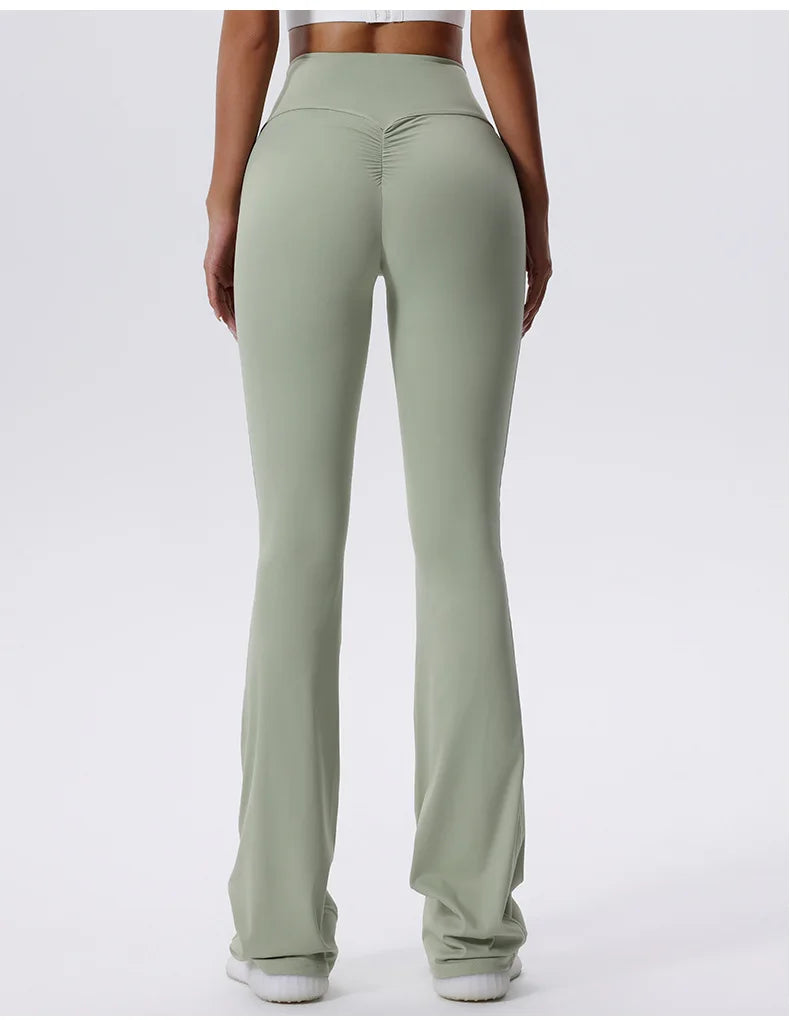 Pantalones Yoga Clásicos Acampanados Pantalones Yoga Clásicos Acampanados