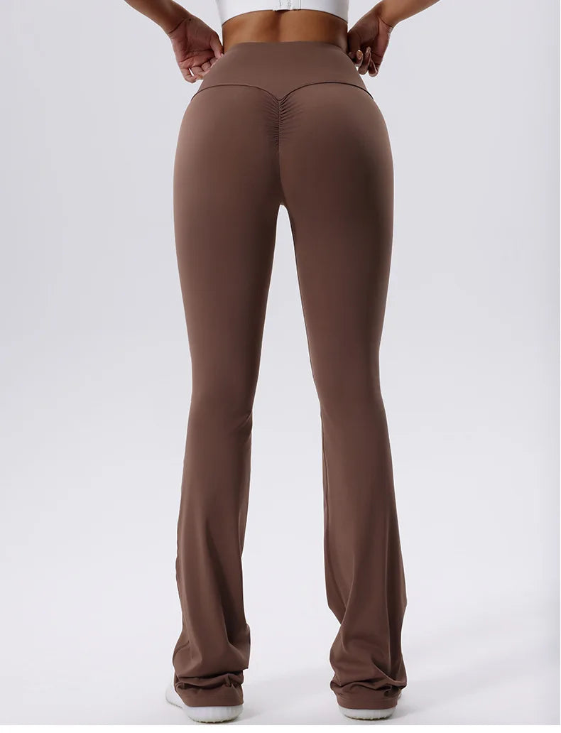 Pantalones Yoga Clásicos Acampanados Pantalones Yoga Clásicos Acampanados