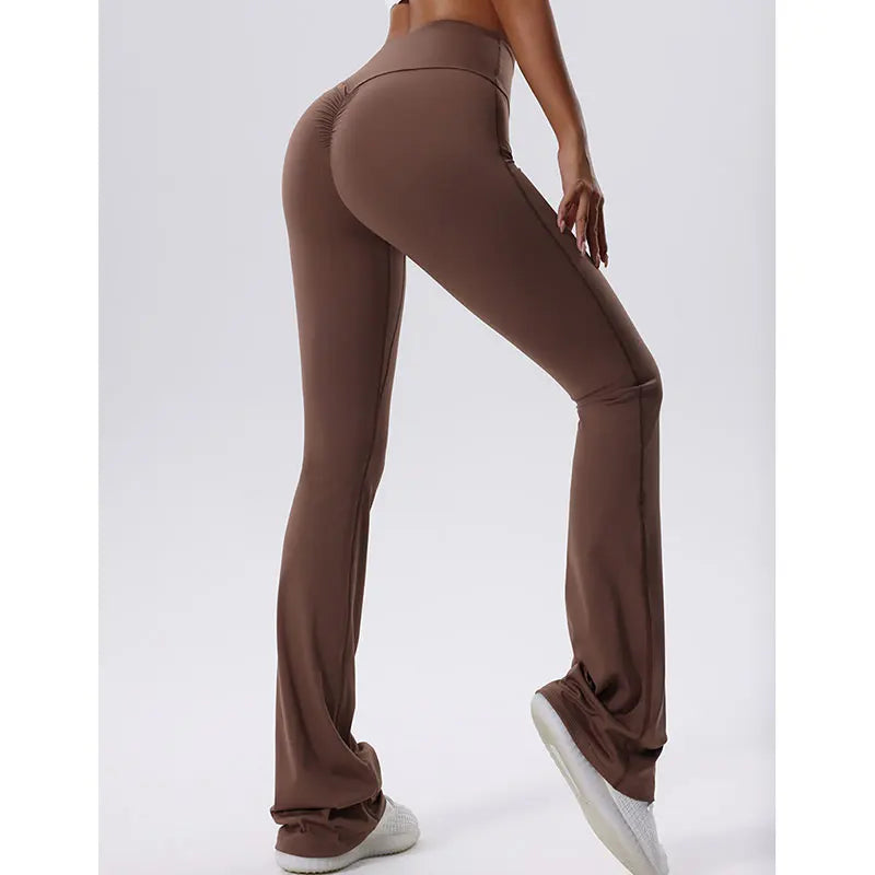 Pantalones Yoga Clásicos Acampanados Pantalones Yoga Clásicos Acampanados