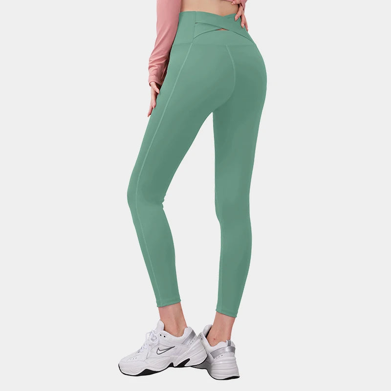 Leggings de Yoga con Detalle Cruzado Leggings de Yoga con Detalle Cruzado