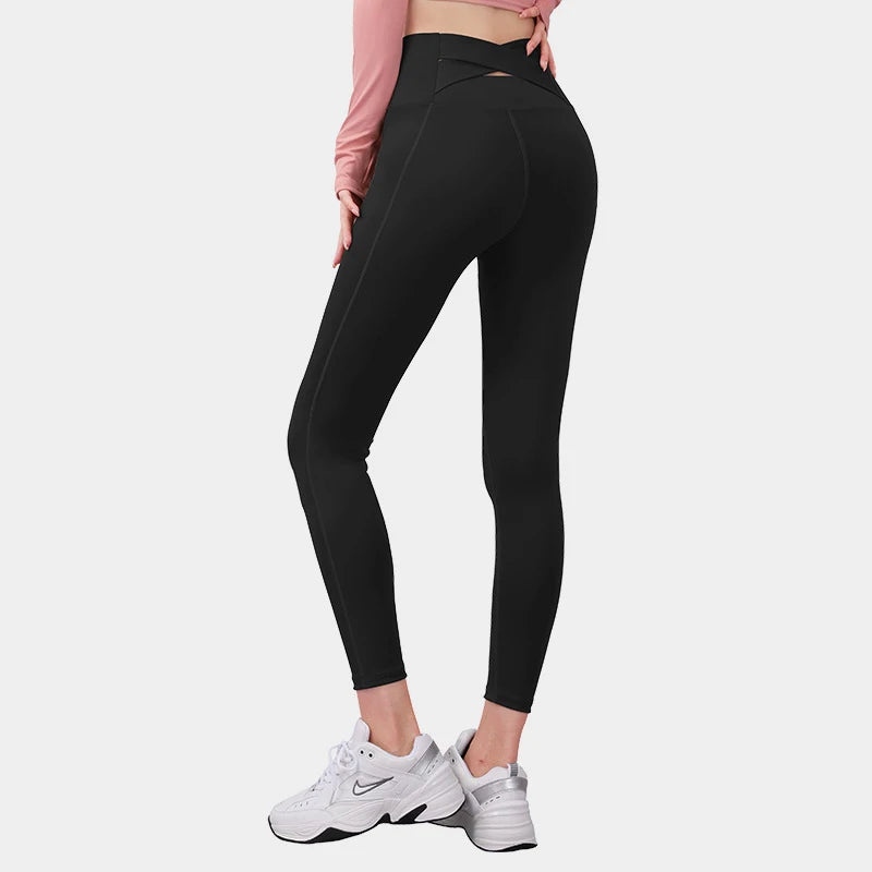 Leggings de Yoga con Detalle Cruzado Leggings de Yoga con Detalle Cruzado