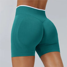Pantalon Corto  tiro Alto Sin Costuras